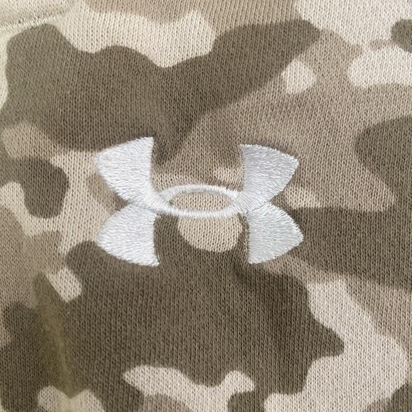 Under Armour Mens Rival Fleece Camo Jogger Sweatpants Green Size XL Relaxed Fit - Picture 10 of 12